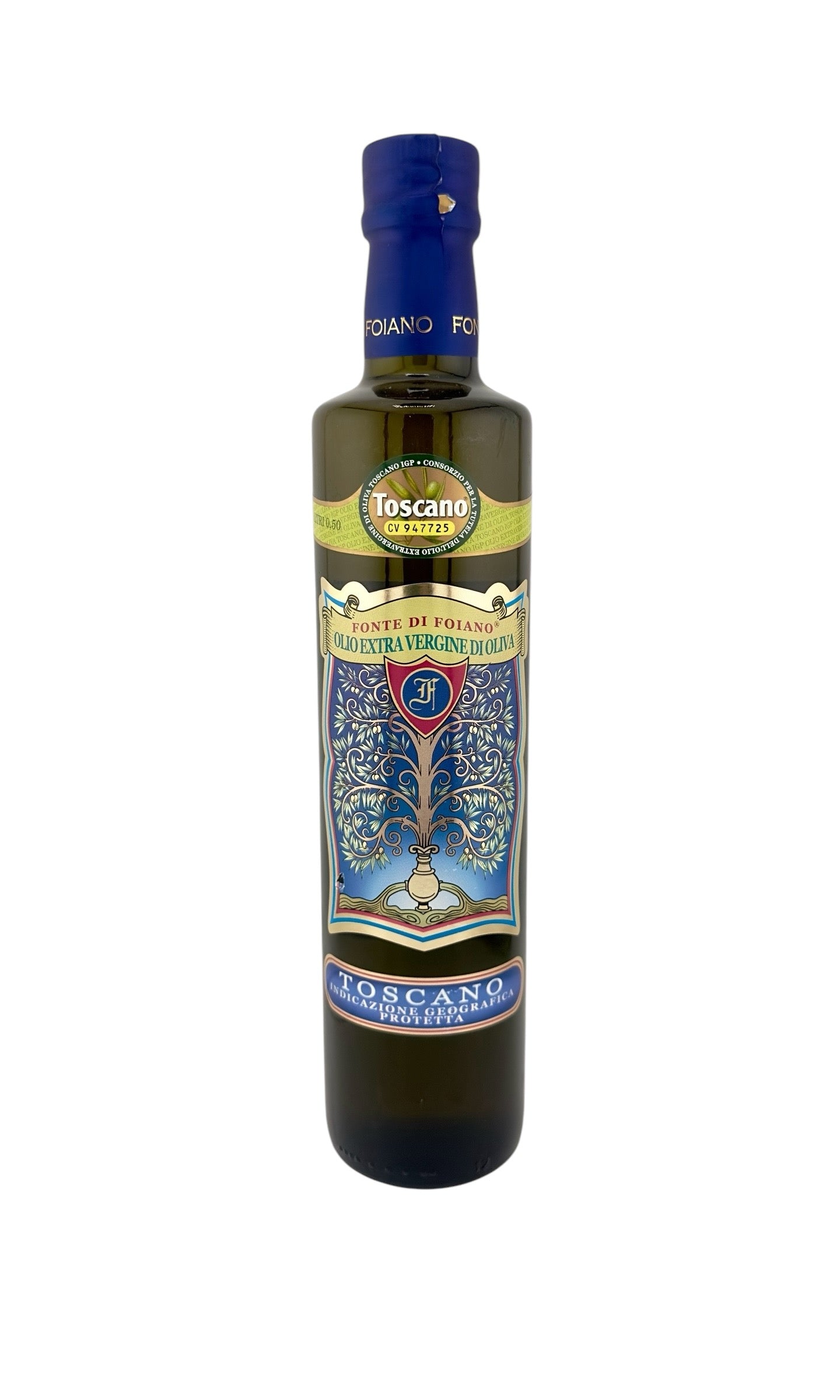 Toscano - By Fonti di Foiano Tuscany, Italy Extra Virgin Olive Oil ( 500ml )