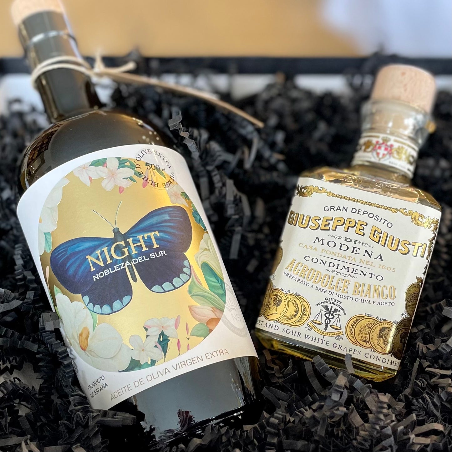 Night Organic and Giusti Vinegar
